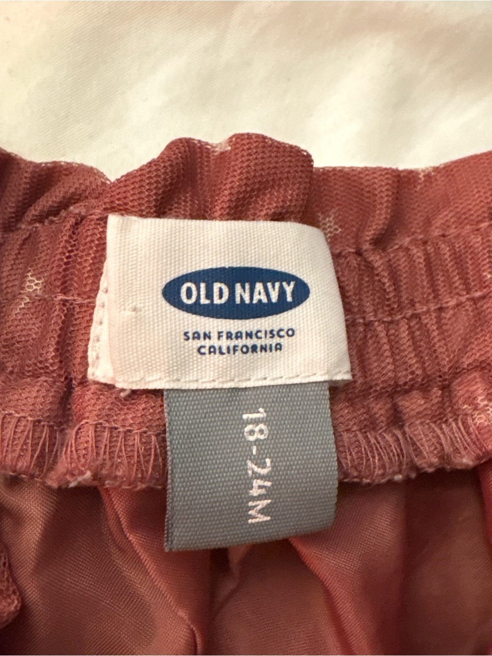 🍂 Old Navy Star‑Speckled Skirt (18–24M) - Picture 2 of 2